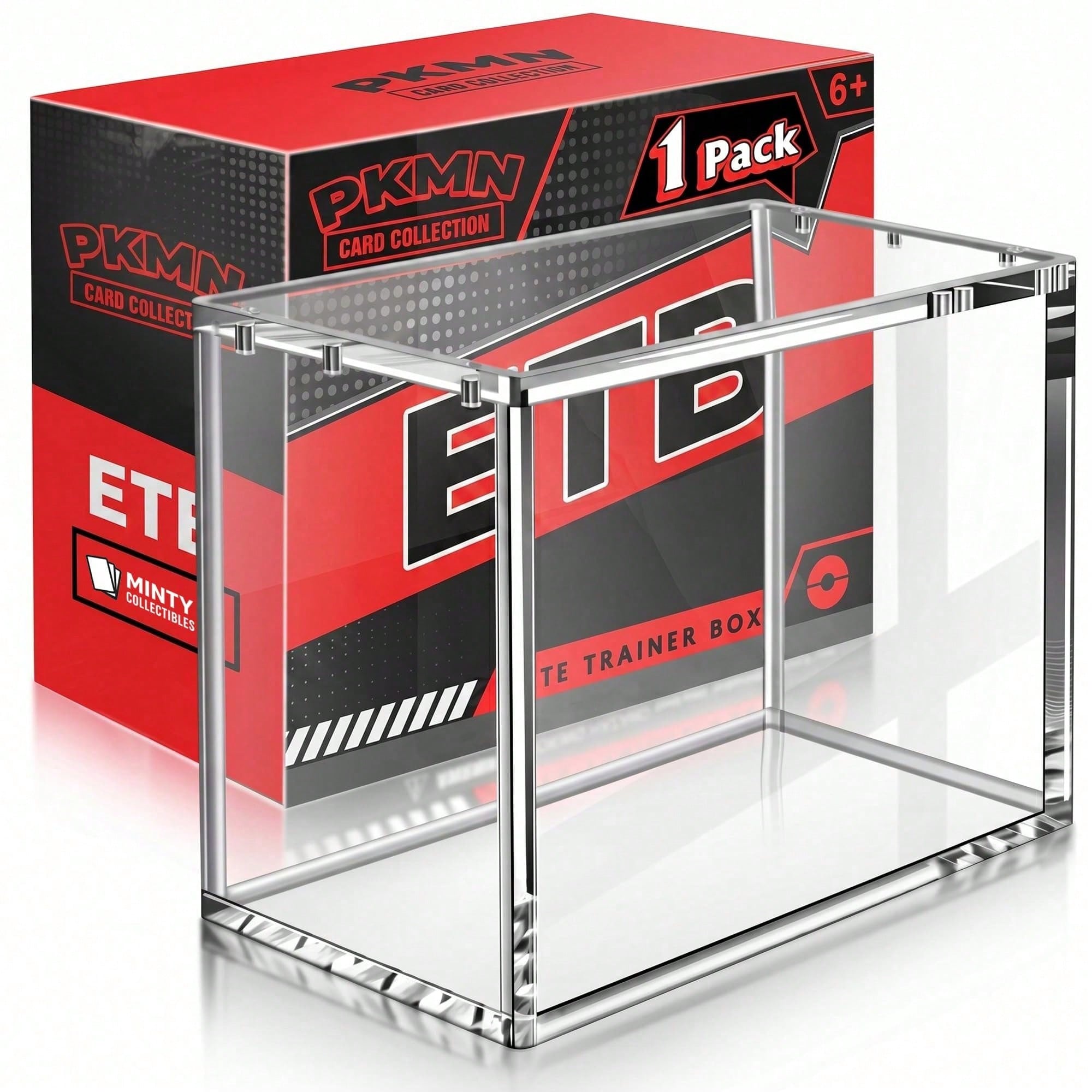Display Case Acrylic - Kotak Display Akrilik Magnetik Transparan ETB,
