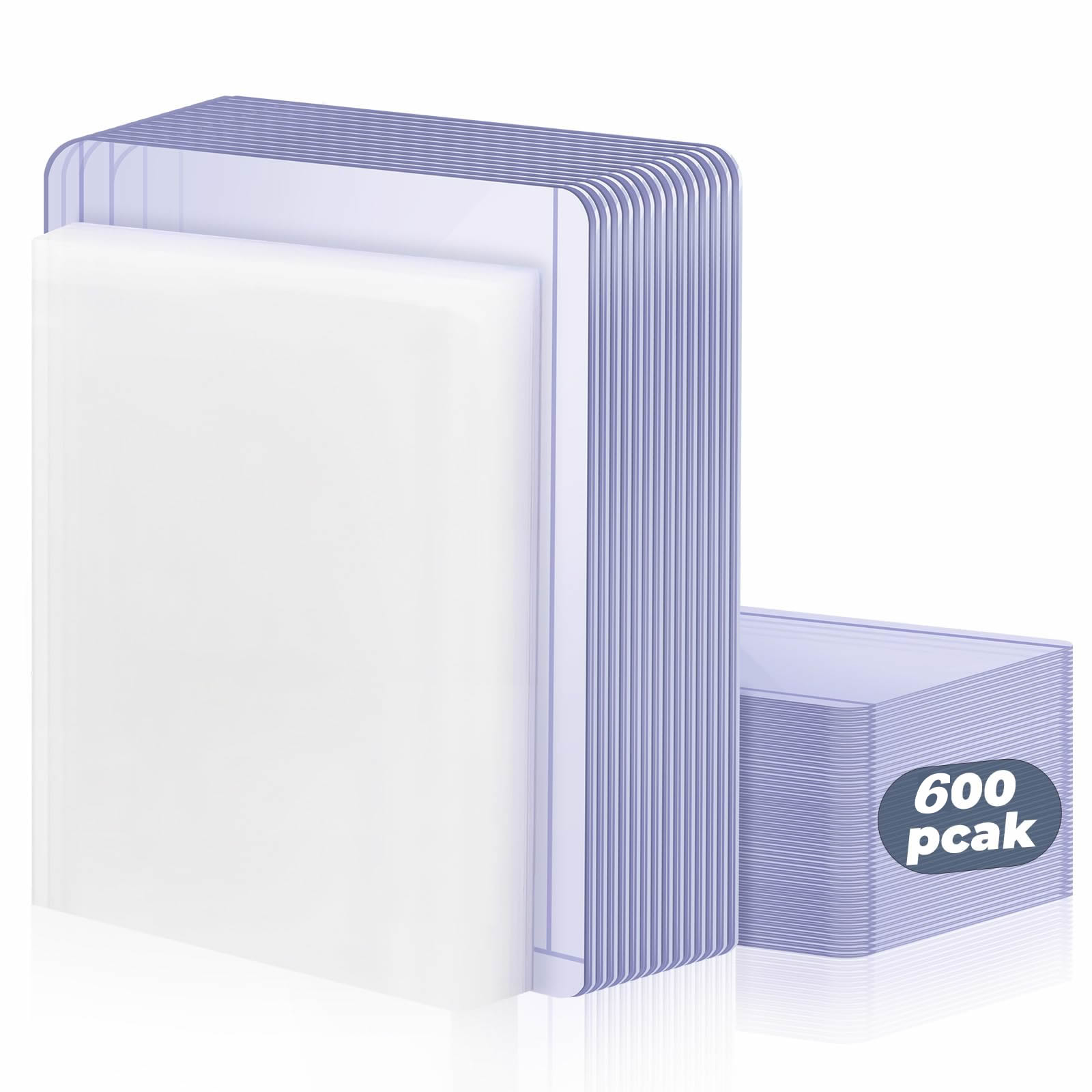 Graded Card Display - 100-600 Buah Sarung Kartu Keras Lembut