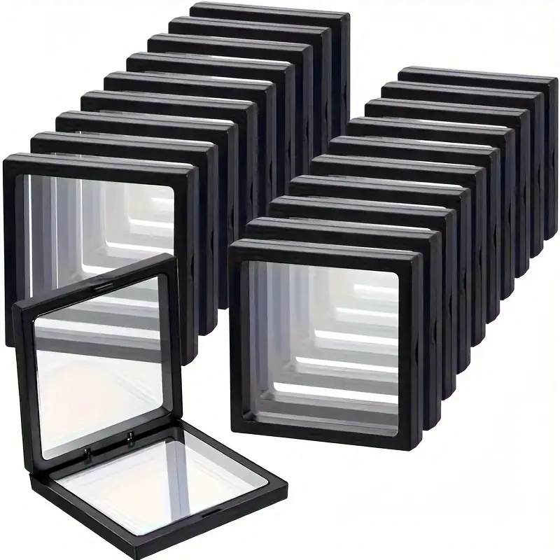 Display Case Acrylic - 20 Buah Clearview 3D Kotak Display