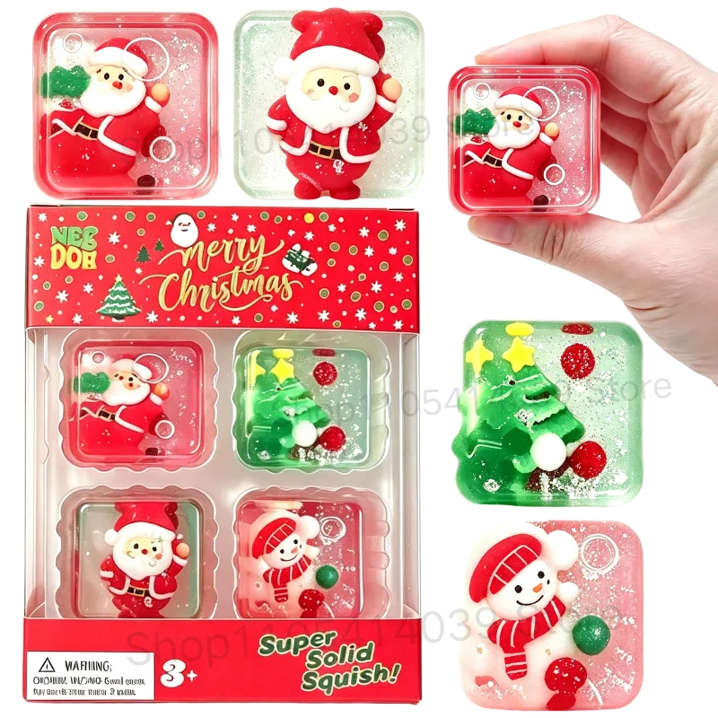 Set Mini Natal Isi 4, Kubus Lu - Fidget Cube Original ulasan dan harga