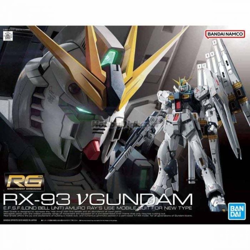 Tersedia: Bandai RG 1/144 RX-9 - Bandai Model Gundam Rg ulasan dan harga