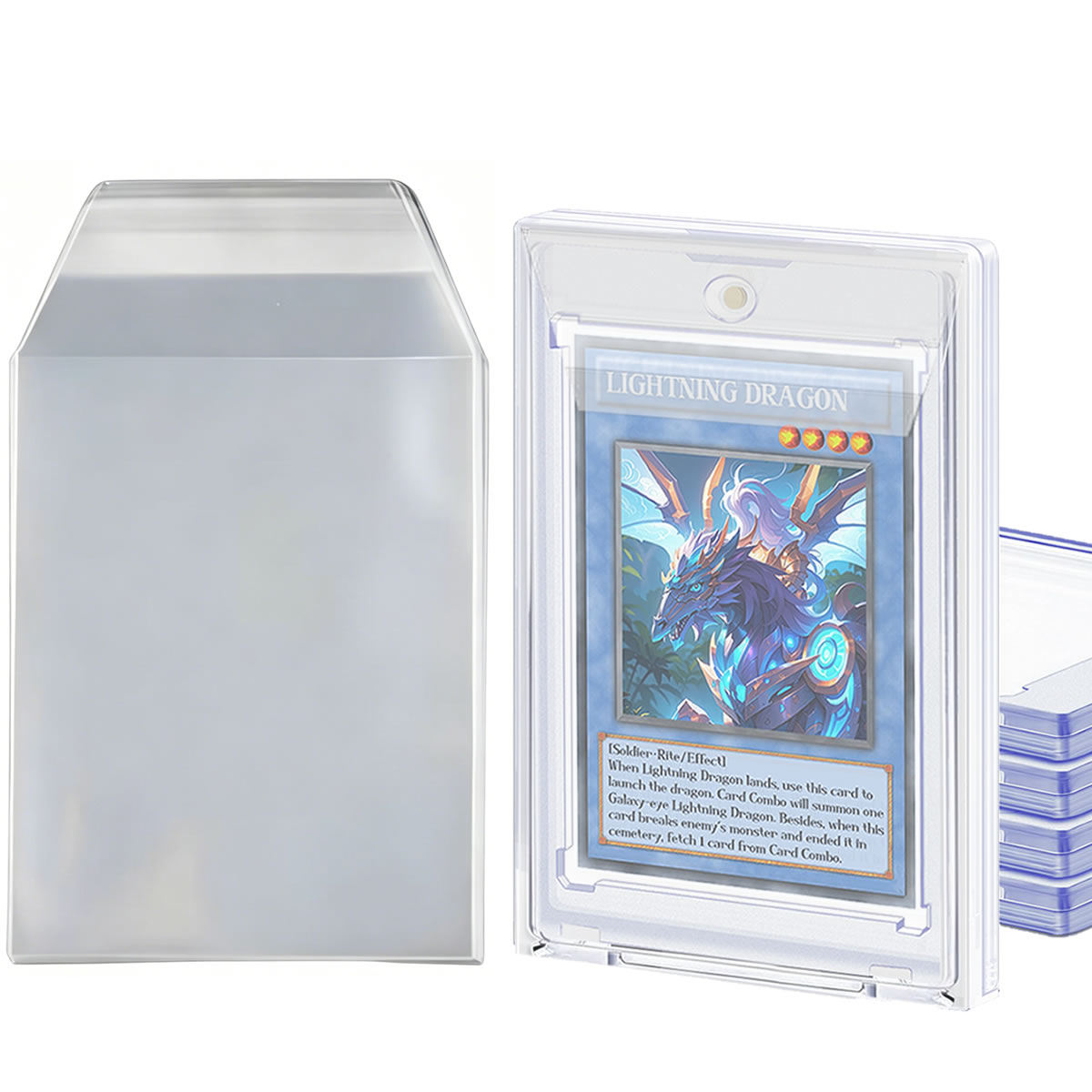 100 Buah Sarung Kartu 3,2X4,6  - Graded Card Display ulasan dan harga