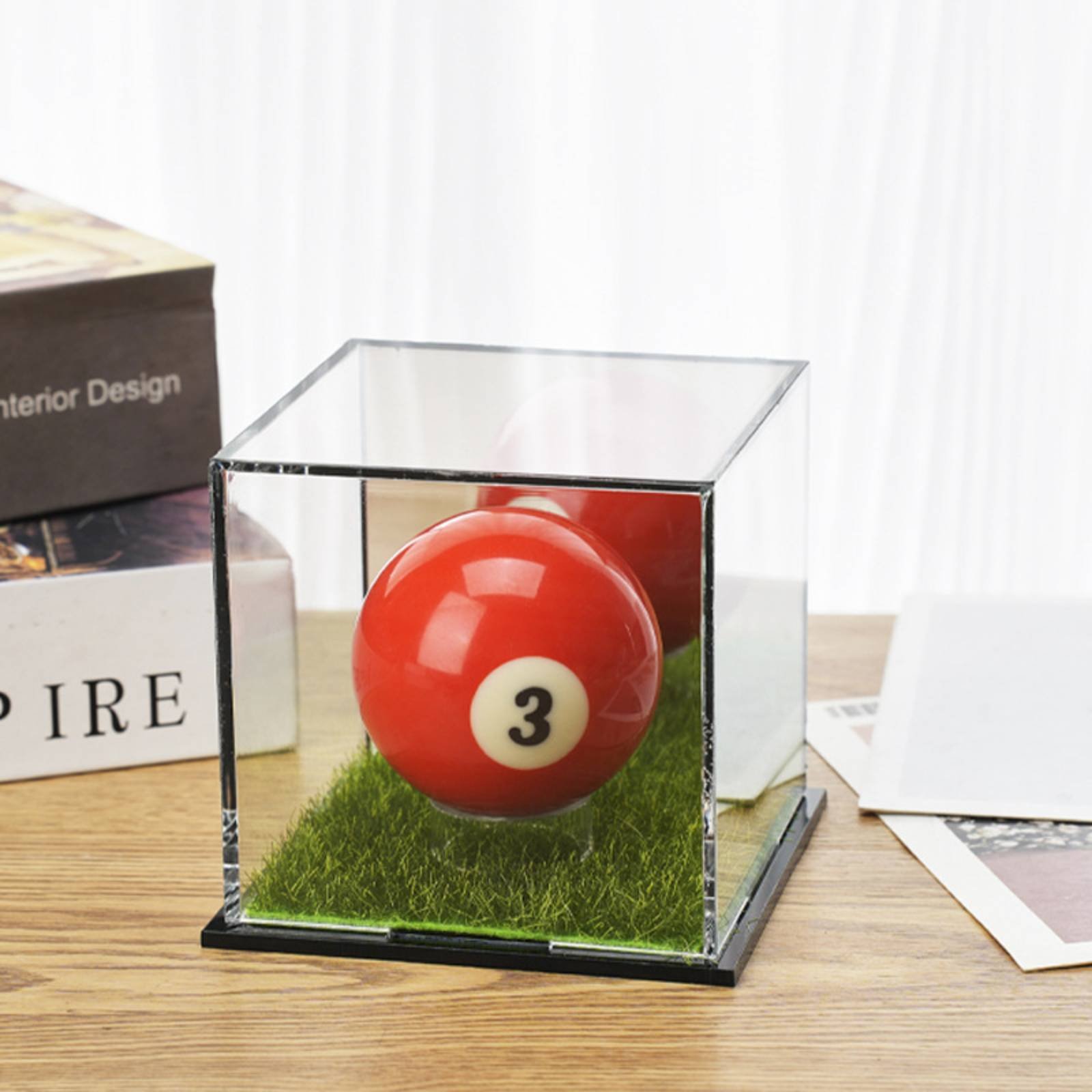 Kotak Pajangan Cermin Desain D - Display Case Acrylic ulasan dan harga