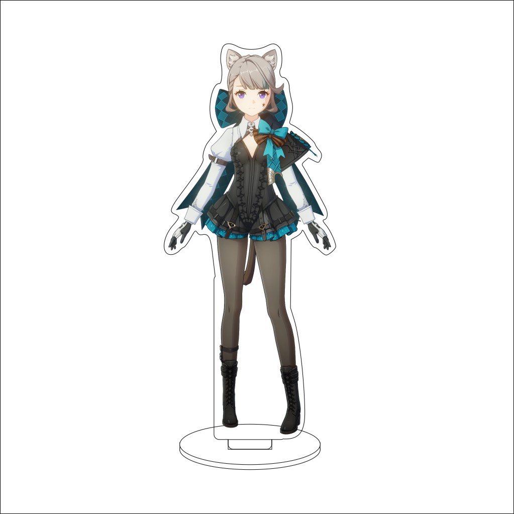 16CM Anime Game Genshin Impact - Figma Stand Set ulasan dan harga